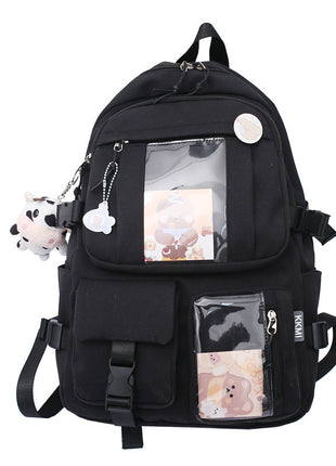 Korean Version Of Ulzzang Junior High School Students Ins Harajuku Style Backpack