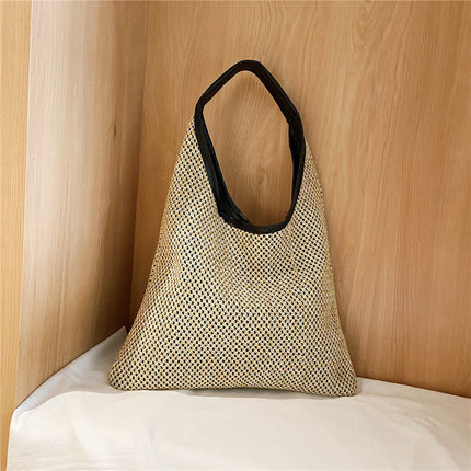 Rattan Wicker Woven Large Capacity Handbags