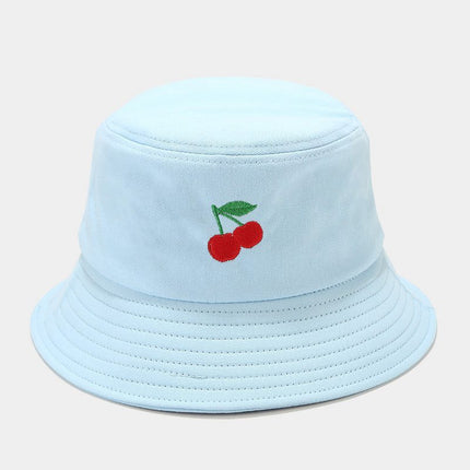 Cherry Pattern Embroidery Hat