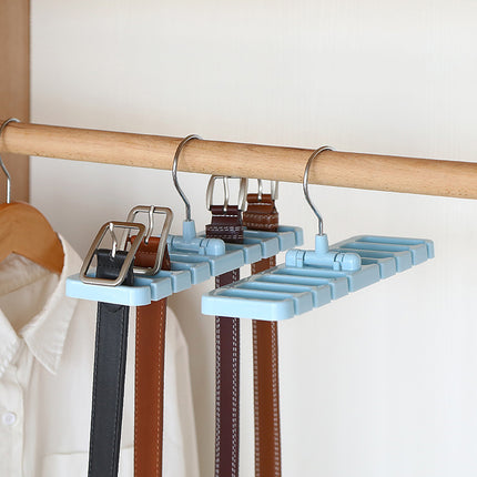 Smart Hanging Tie & Belt Organizer – Tidy Closet, Clear Mind