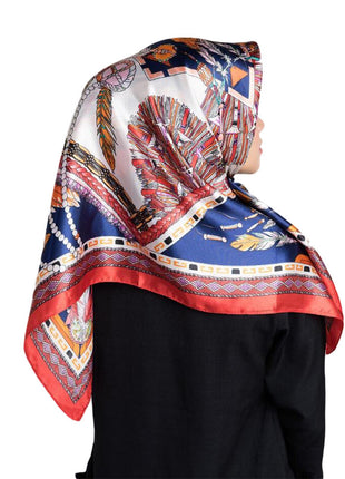 وشاح حريري صناعي أنيق