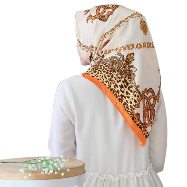 Fashion Simulation Silk Scarf