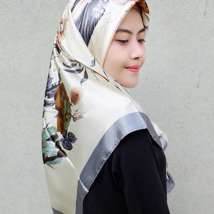 Fashion Simulation Silk Scarf