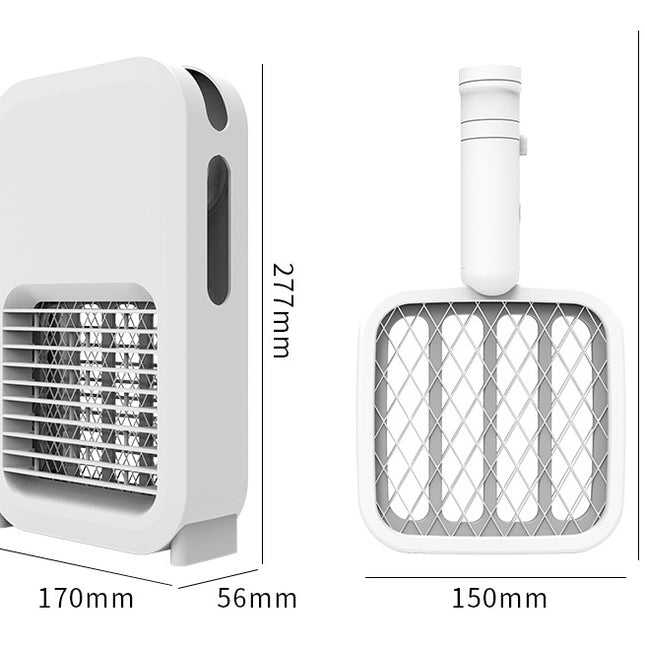 2in1 Efficient Mosquito Killer Lamp & Racket USB