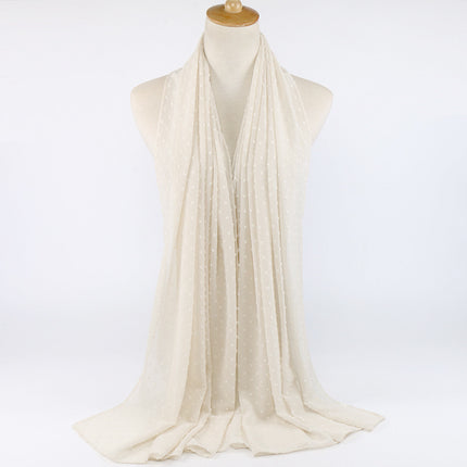 Thick Chiffon Long Scarf