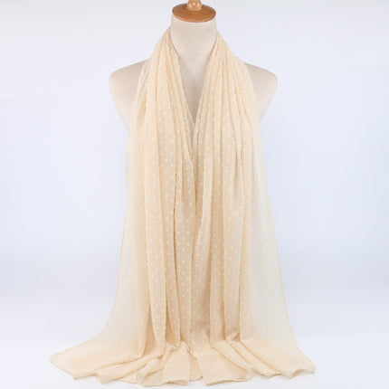 Thick Chiffon Long Scarf