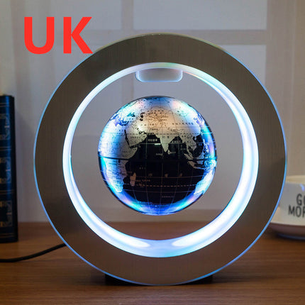 World Map LED Floating Magnetic Levitation Light