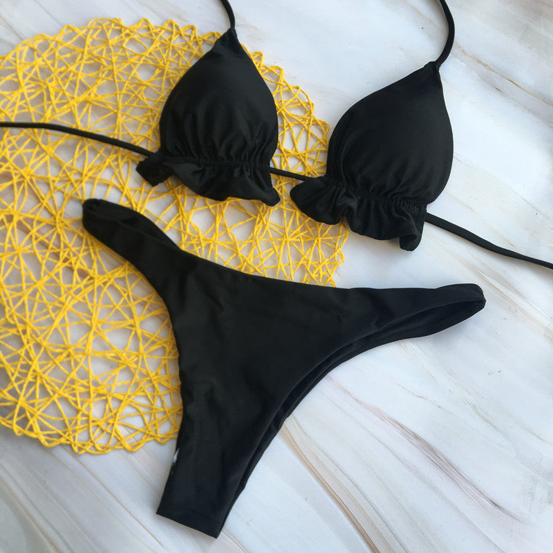 Ruffle Strap Bikini