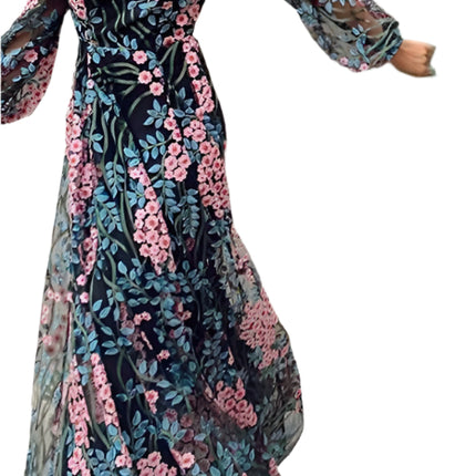 Backless Slim Mid-Waist Dress