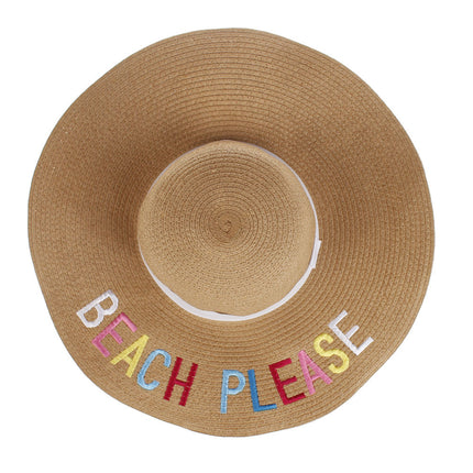 Beach Big Brim Hat