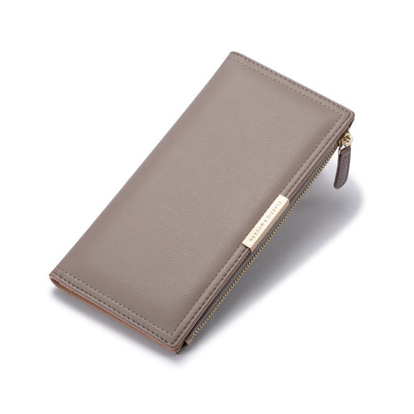 Korean Long Multi Card Zipper Bag Wallet