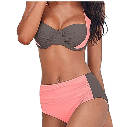 New Sexy High Waist Halter Bikini Swimsuit