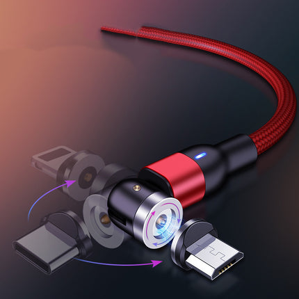 Magnetic Charging Cable Rotating 540 Degree