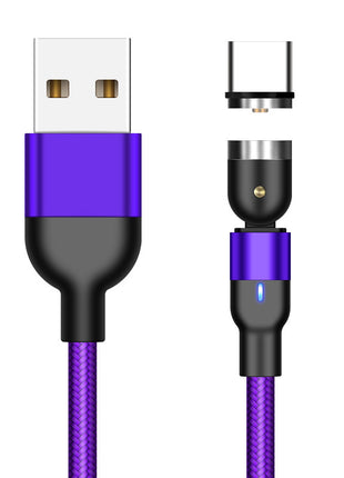 マグネット充電ケーブル 540度回転