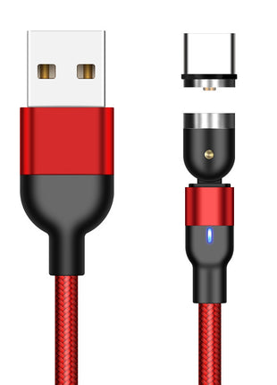 マグネット充電ケーブル 540度回転