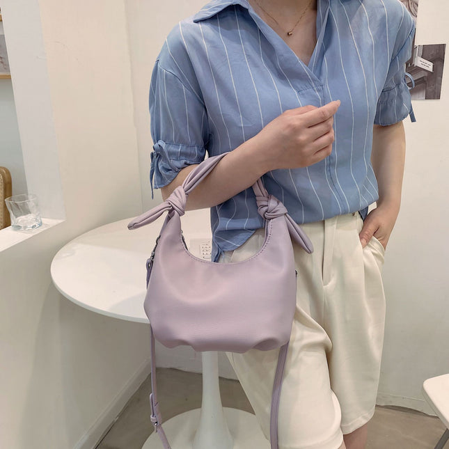 Simple And Fashionable Folds Under the Arms Handbags