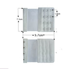 White / Four buckles