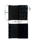 Black / Four buckles