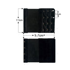 Black / Four buckles