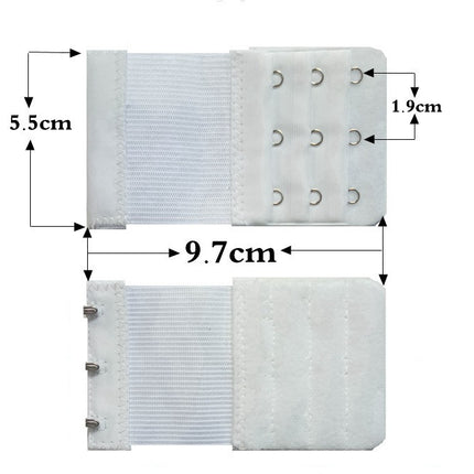 Bra Extension Adjustable Back Buckle