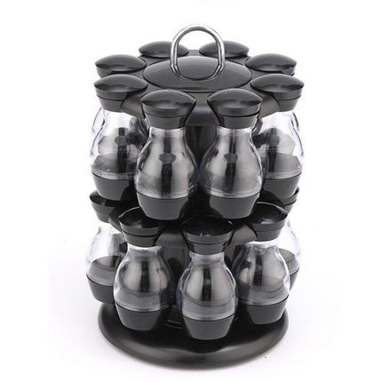 Double-layer Rotating Spice Rack