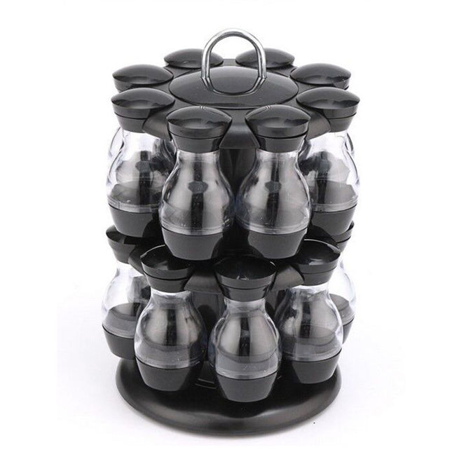Double-layer Rotating Spice Rack