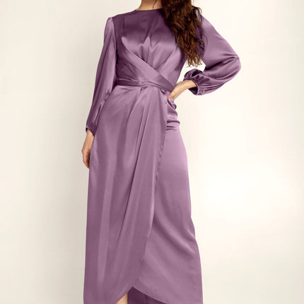 Loriya Tunic Satin Abaya