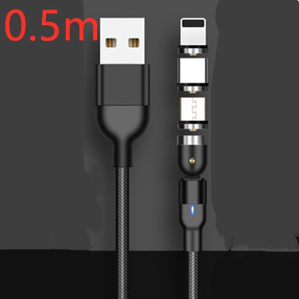 Magnetic Charging Cable Rotating 540 Degree