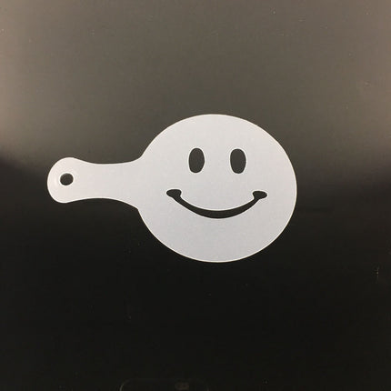 16 Pcs Plastic Garland Mold Fancy Coffee Model Thicken Coffee Milk Foam Spray Pattern Template