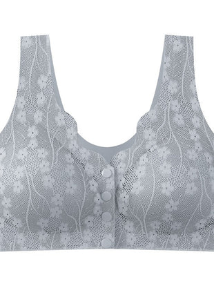 Seamless Front Buckle Underwear Plus Size Bra