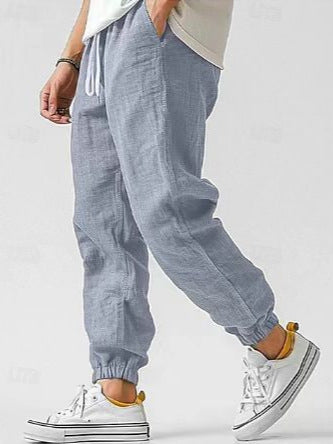 Slim-fit Ankle Banded Slacks Pants