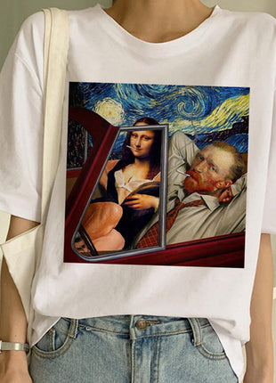 Van Gogh oil T-shirt