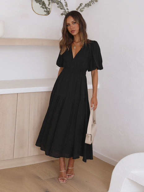 Ruffled Vacation Dress