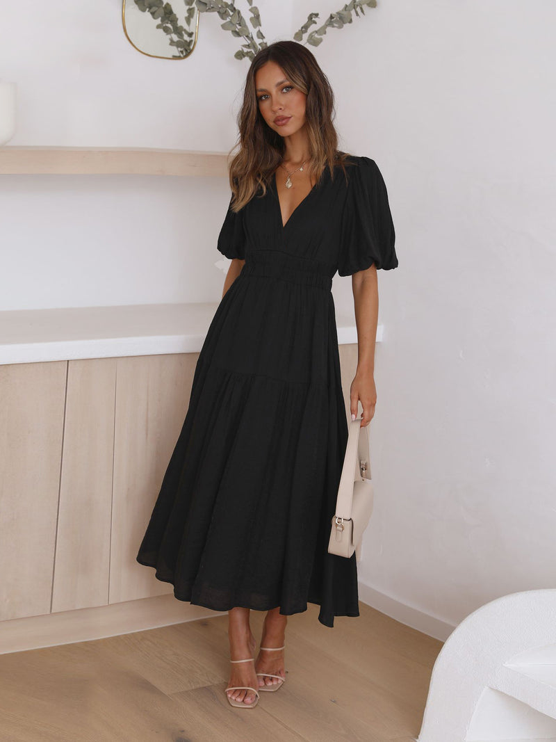 Ruffled Vacation Dress