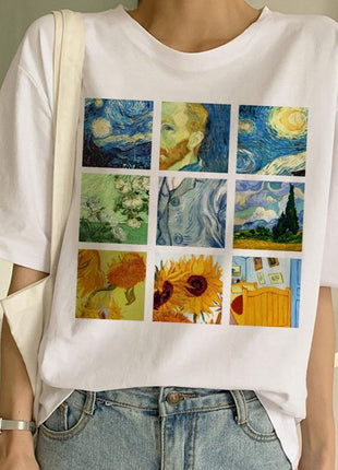 Van Gogh oil T-shirt