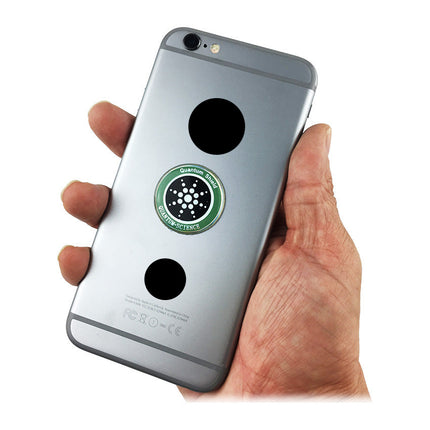 Cell phone radiation protection stickers