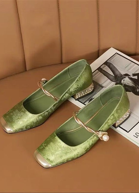 French Low-cut Heels