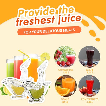 Manual Lemon Juicer Transparent Acrylic Squeezer Kitchen Tools Gadgets