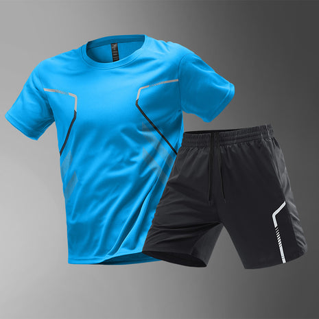 Quick-drying Breathable Short Sleeve Round Neck Set
