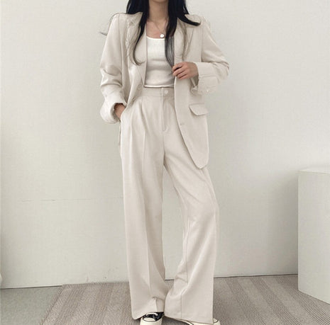 Conjunto de traje casual estilo coreano