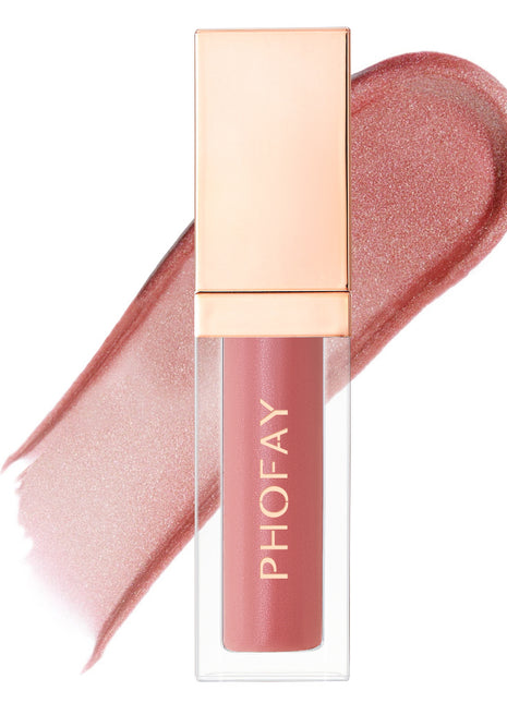 PHOFAY Ultra-Glossy Lip Gloss | High-Shine Lightweight Lip Gloss