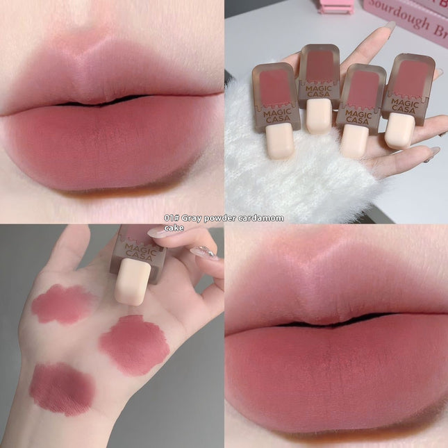 Ice Cream Matte Fog Velvet Lip Lacquer