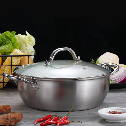Stainless Steel Two-Flavour Hot Pot