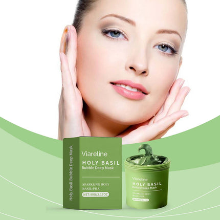 Viareline Holy Basil Bubble Deep Mask