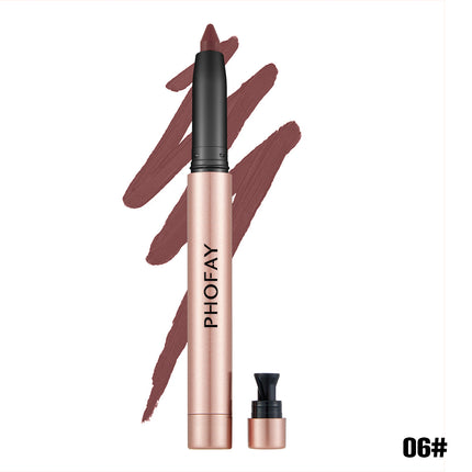 PHOFAY Matte Lip Liner + Lipstick Pen