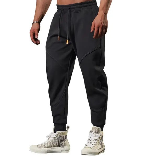 Men's Fashion Loose Patchwork Drawstring Pants