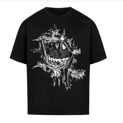 Creative Short Sleeves with Printed Patterns T-Shirt