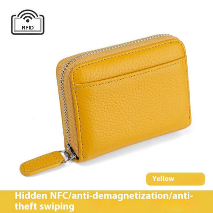 RFID Leather Card Wallet
