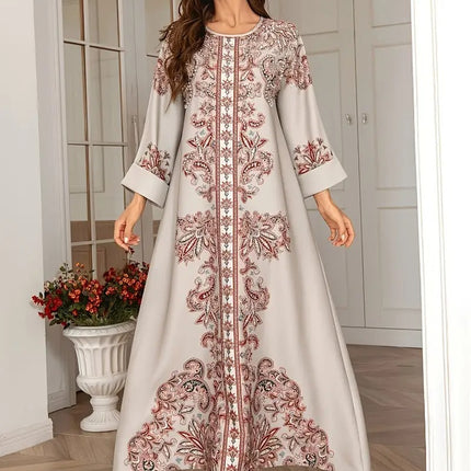 Traditional Design Long Dress