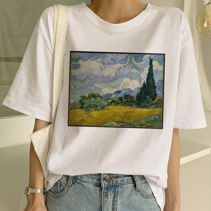 Van Gogh oil T-shirt